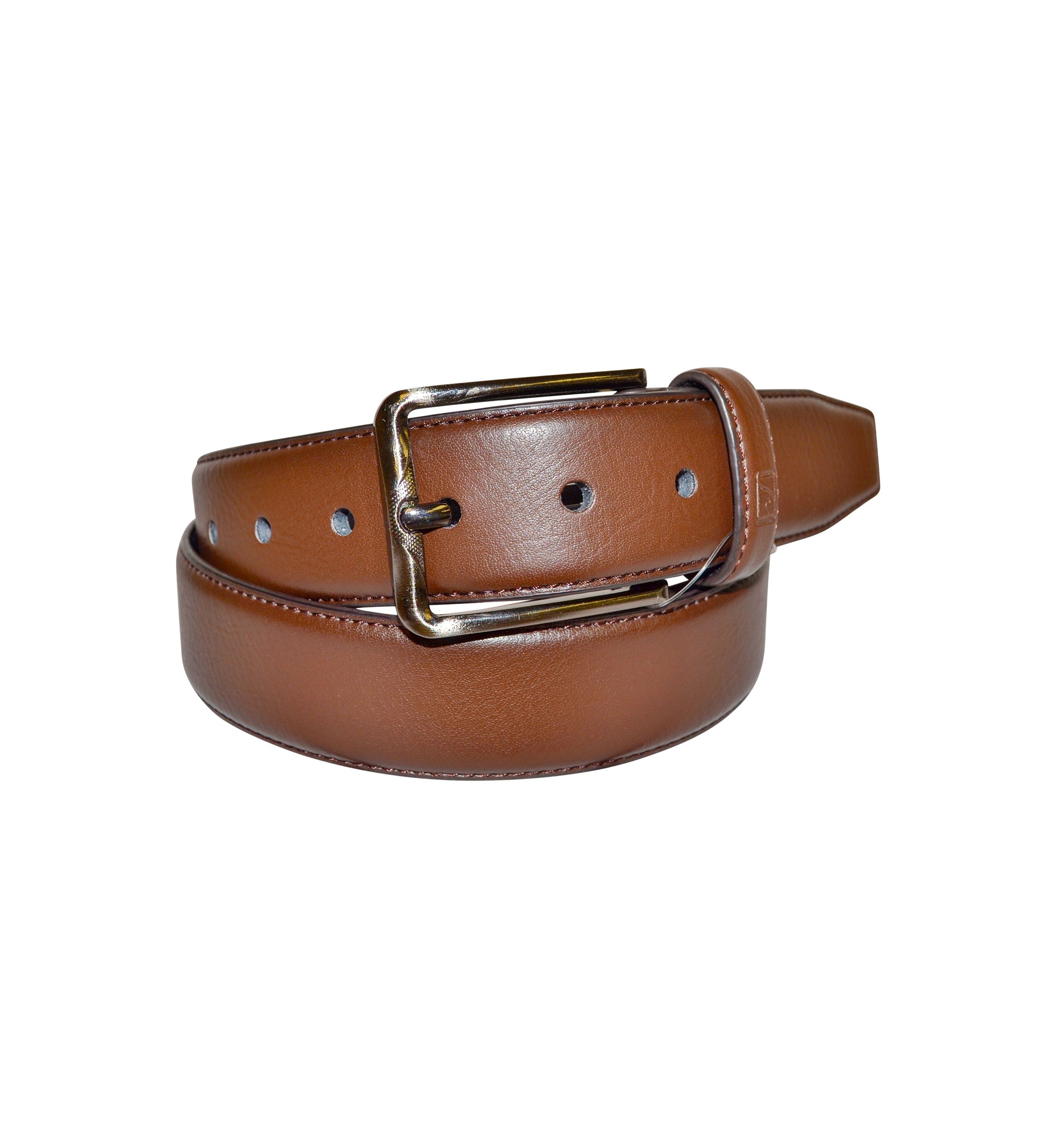Big & Tall Feather Edge Stitched Dress Belt