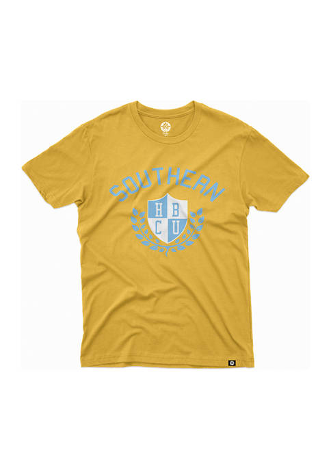 Heritage Hill NCAA Southern Jaguars Crest Graphic T-Shirt
