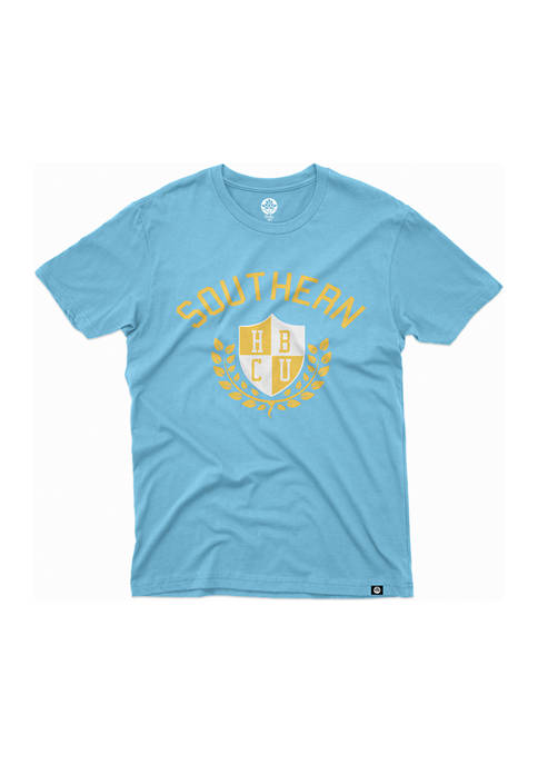 Heritage Hill NCAA Southern Jaguars Crest Graphic T-Shirt