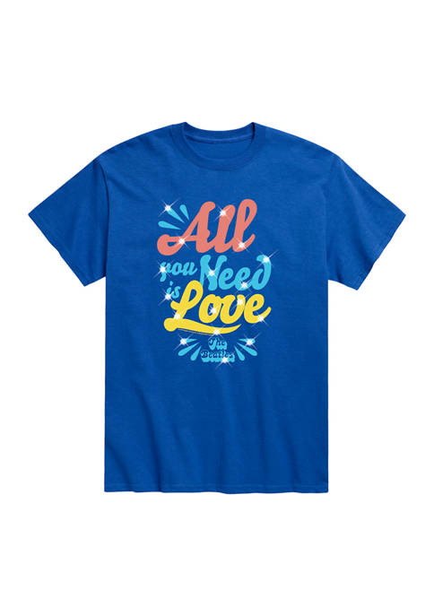 The Beatles All Need Love Graphic T-Shirt