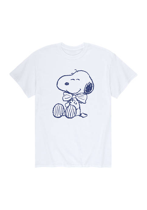 Peanuts Juniors Fancy Snoopy Graphic T-Shirt