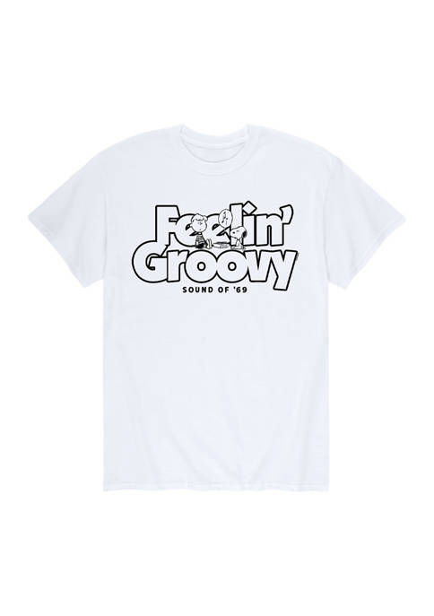 Peanuts Juniors Feeling Groovy Graphic T-Shirt