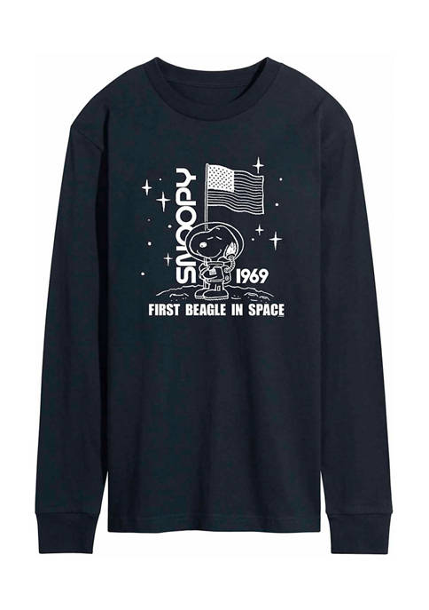 Peanuts Juniors Beagle In Space Graphic Long Sleeve