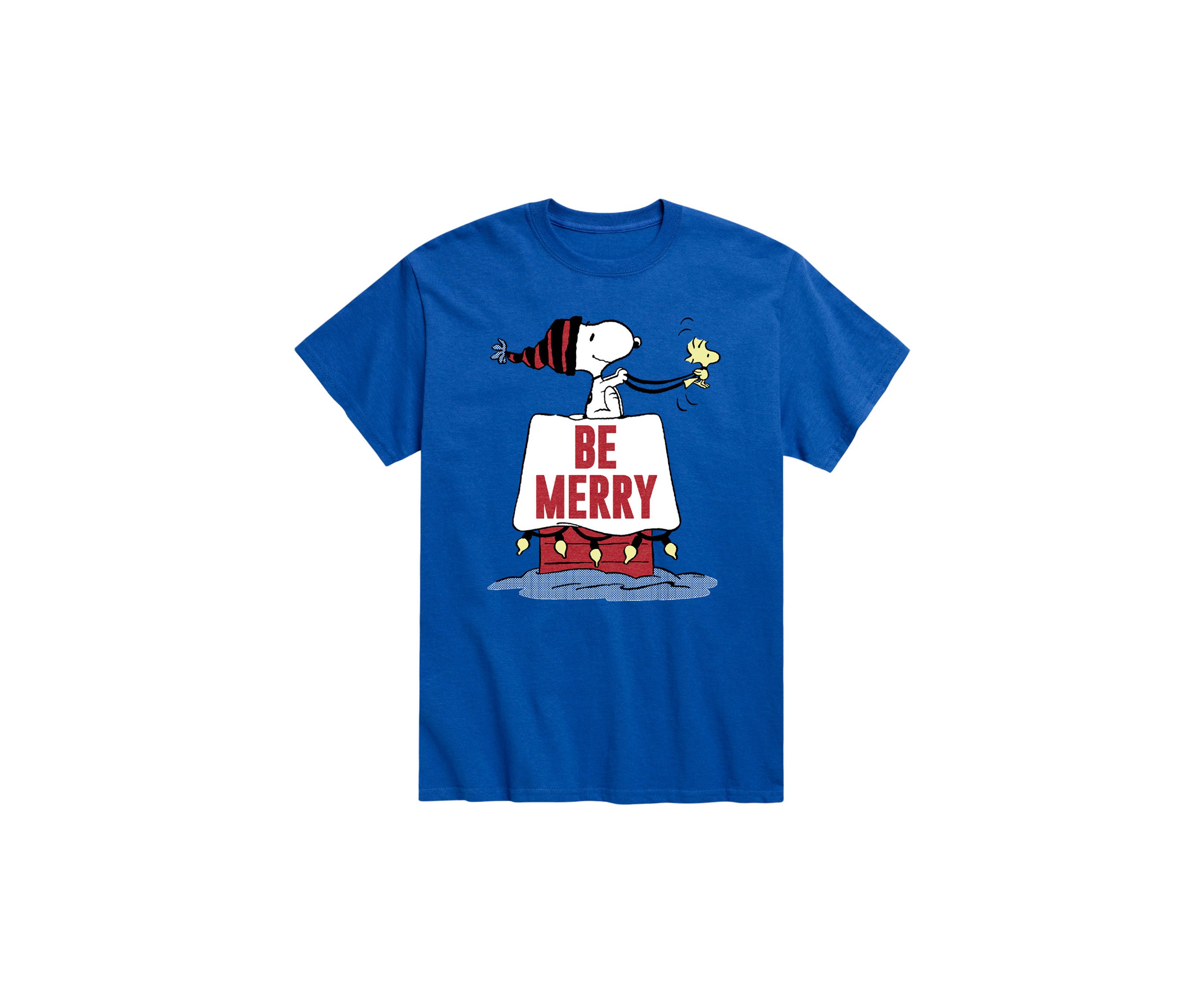 Juniors Be Merry Graphic T-Shirt