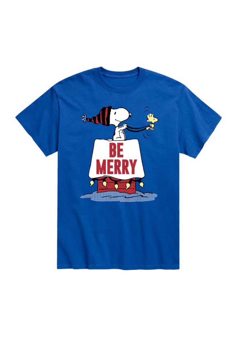 Juniors Be Merry Graphic T-Shirt