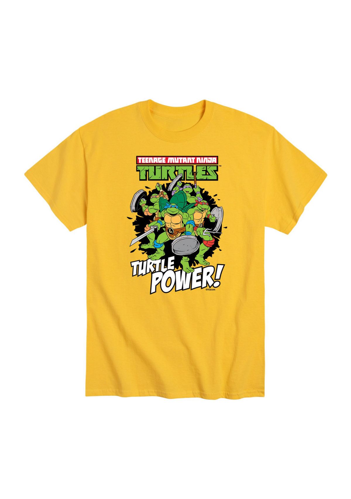 Turtle Power Graphic T-Shirt