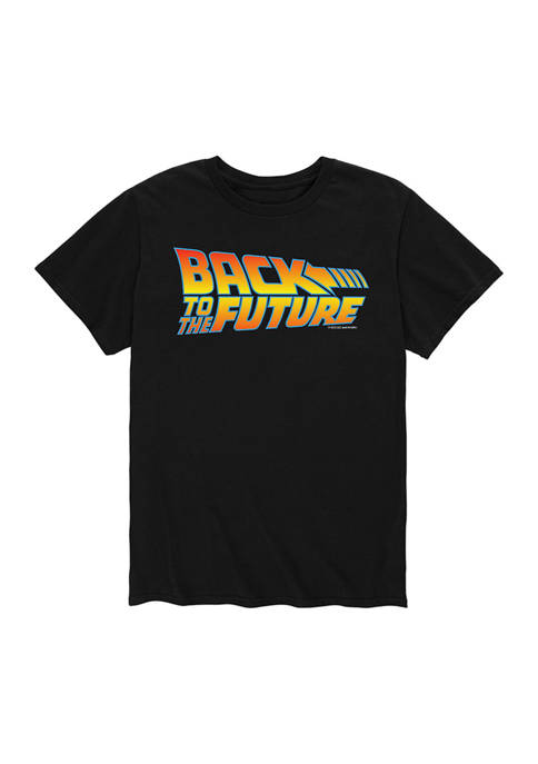 Back to the Future Logo Graphic T-Shirt