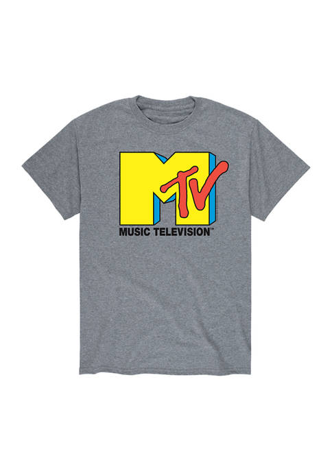 MTV Yellow Logo Graphic T-Shirt