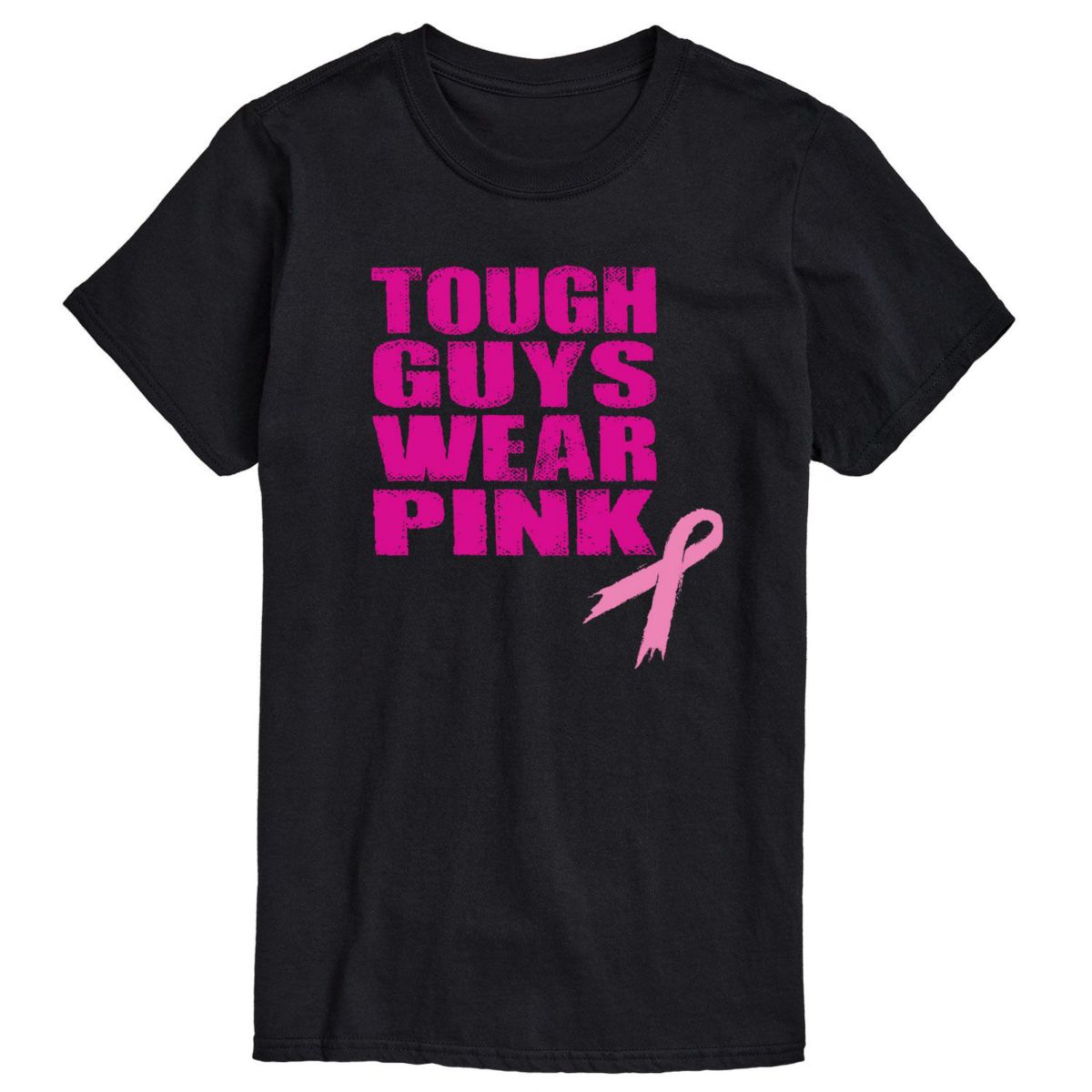 Tough Guys Wear Pink Graphic T-Shirt