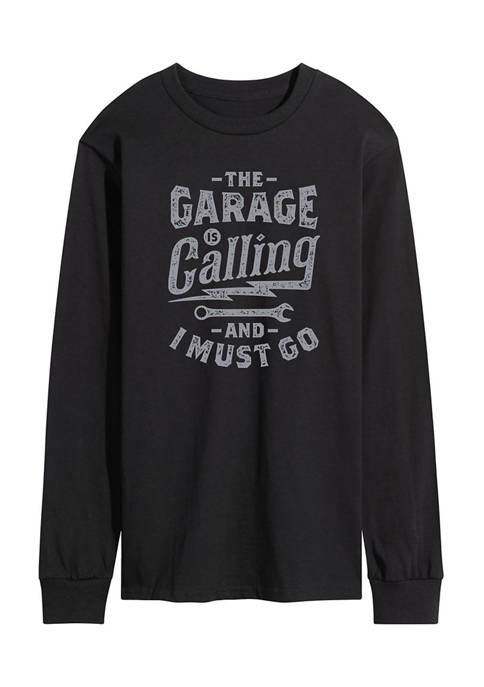 Instant Message The Garage Is Calling Long Sleeve
