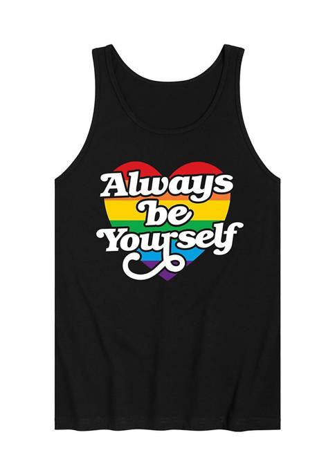 Instant Message Always be Yourself Graphic Tank