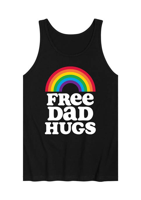 Instant Message Free Dad Hugs Graphic Tank