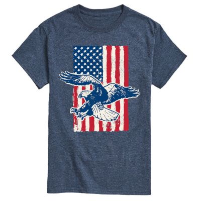 Air Waves Generic Eagle Flag Graphic T-Shirt | belk