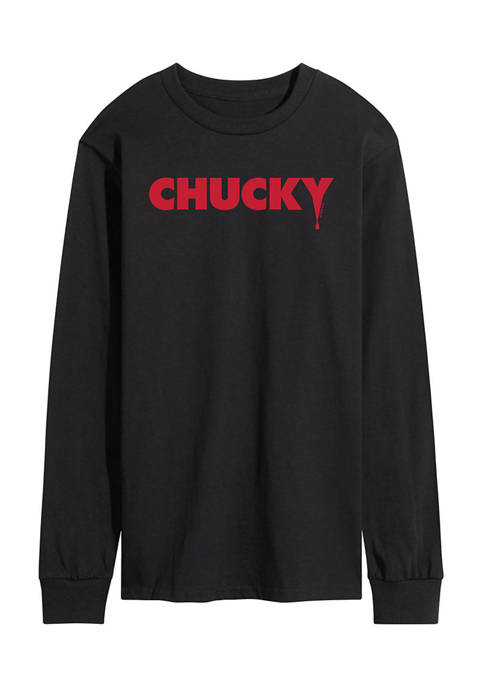 Chucky Logo Graphic Long Sleeve T-Shirt