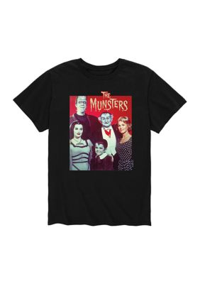 The Munsters Men's Family Portrait Graphic T-Shirt