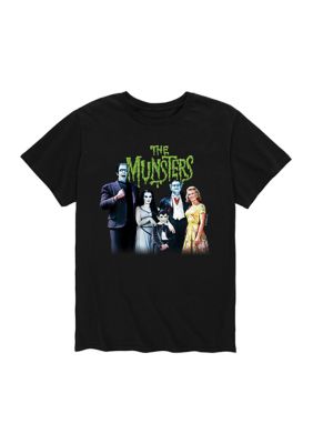 The Munsters Men's Family Poster Graphic T-Shirt