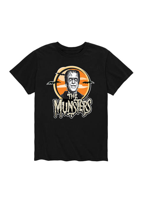 The Munsters Logo Herman Graphic T-Shirt