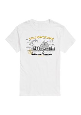 Yellowstone Dutton Ranch Graphic T-Shirt | belk