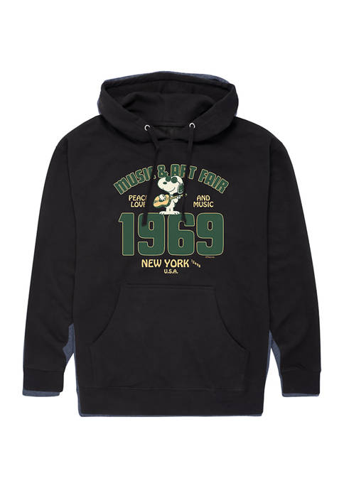 Peanuts Music And Arts Fair 1969 Graphic Hoodie