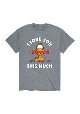 Garfield Men's I LOVE YOU THIS MUCH Graphic T-Shirt -  3203941H01942G20047