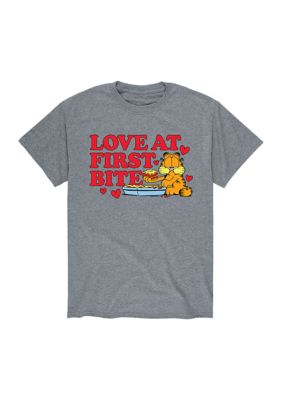 Garfield Men's Love At First Bite Graphic T-Shirt