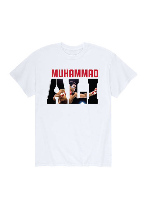 Muhammad Ali Ali Logo Fight Fill Graphic T-Shirt