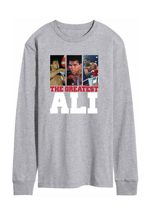 Muhammad Ali The Greatest Graphic Long Sleeve T-Shirt
