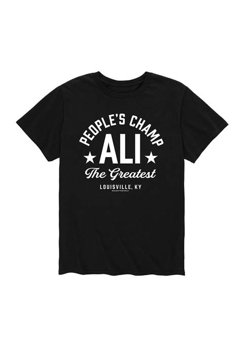 Muhammad Ali Peoples Champ Graphic T-Shirt