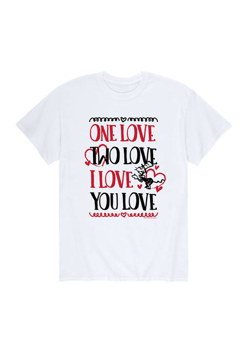 Dr. Seuss One Love Two Love Graphic T-Shirt