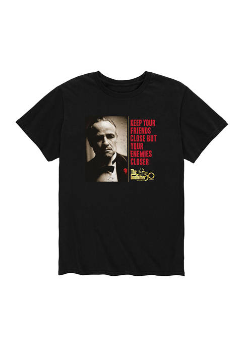 The Godfather Keep Your Friends Close Graphic T-Shirt