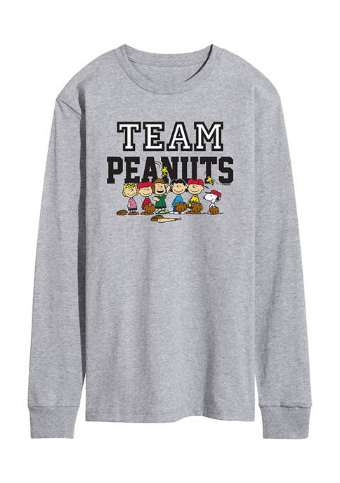 Peanuts Team Long Sleeve Graphic T-Shirt