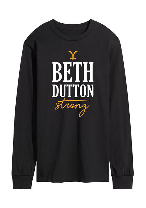 Yellowstone Beth Dutton Long Sleeve Graphic T-Shirt