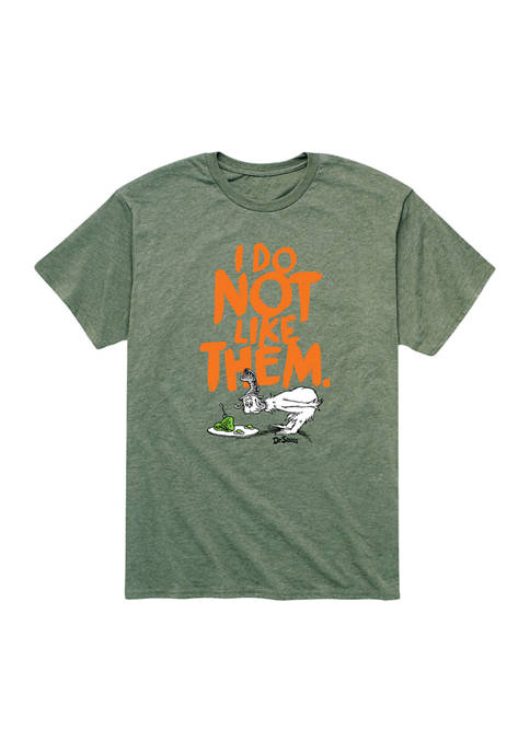 Dr. Seuss Do Not Like Them Graphic T-Shirt