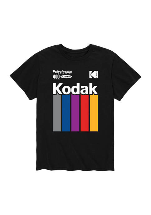 Kodak Vertical Stripes Graphic T-Shirt