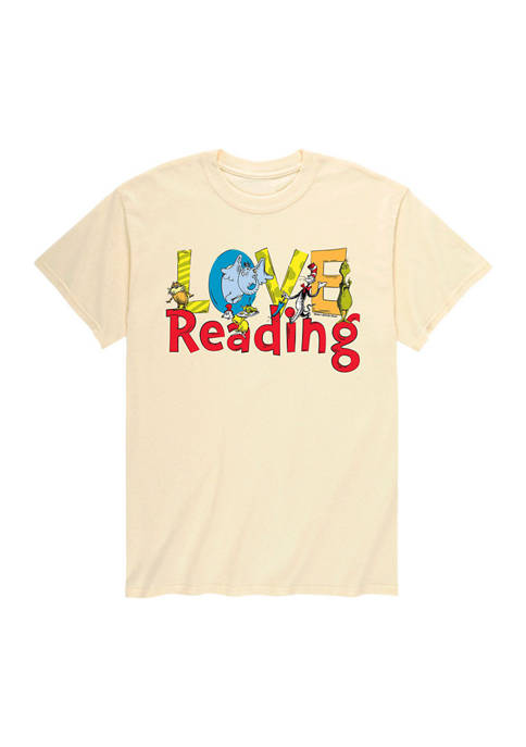 Dr. Seuss Love Reading Graphic T-Shirt