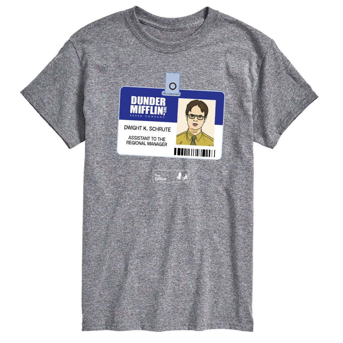 Dwight Schrute Badge Graphic T-Shirt