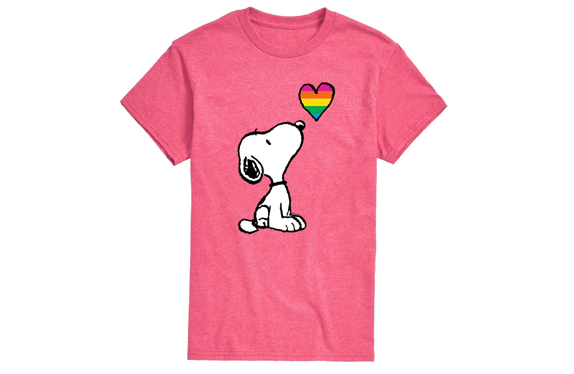 Rainbow Heart Graphic T-Shirt
