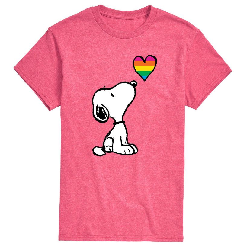 Rainbow Heart Graphic T-Shirt