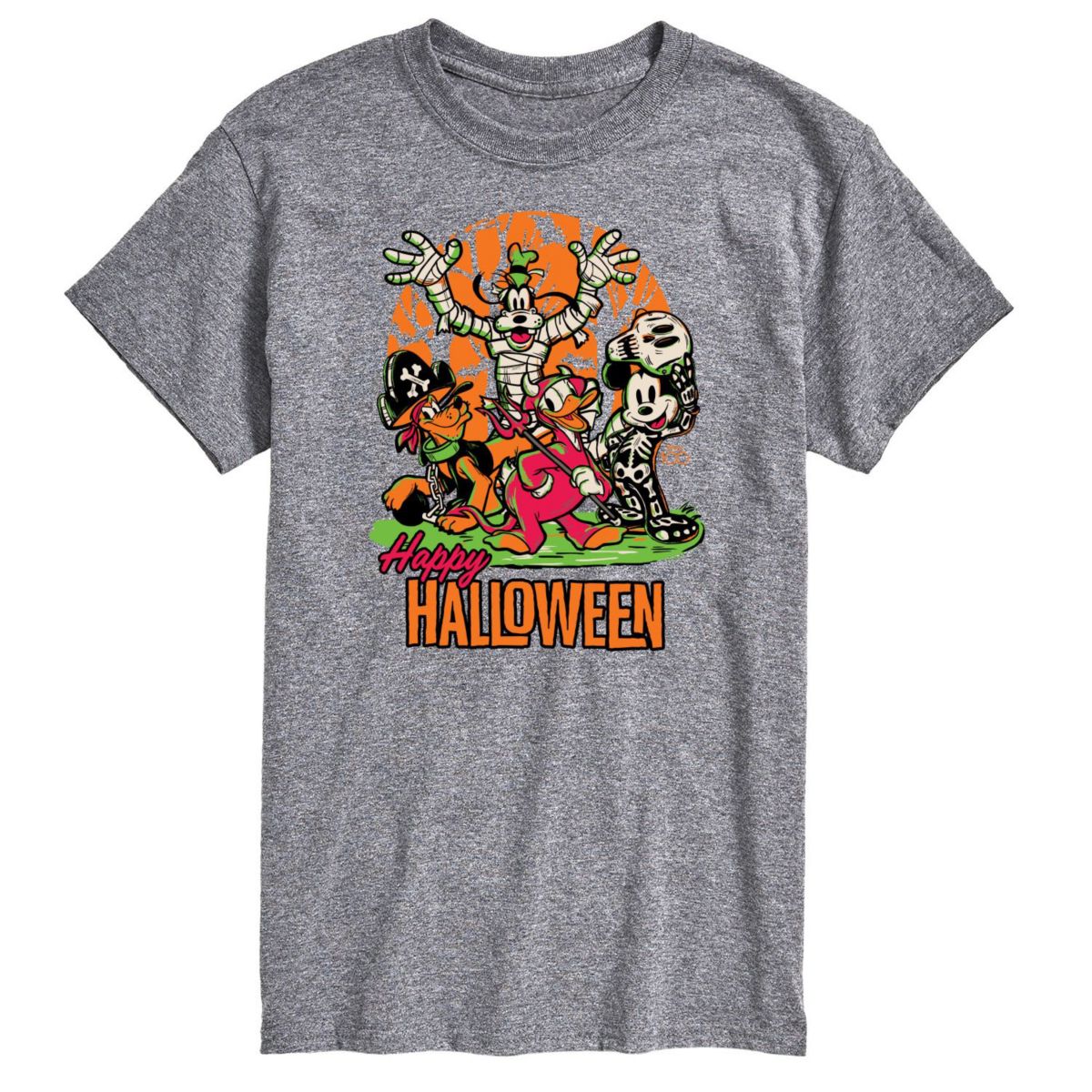 Halloween Group Graphic T-Shirt