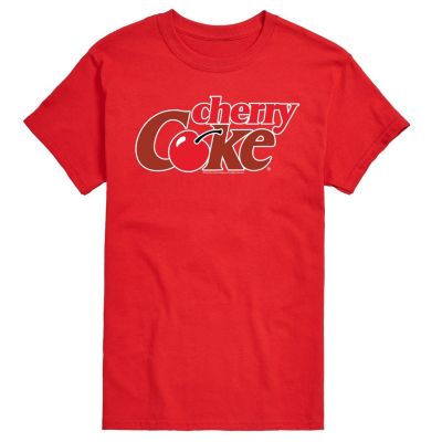 Coca-Cola Portfolio of Beverages Men's Cherry Coke Costume Graphic T-Shirt, Red, X-Large -  0197832022710