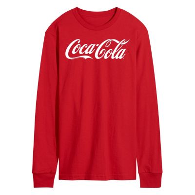 Coca-Cola Portfolio of Beverages Men's Coke Costume Graphic Long Sleeve, Red, X-Large -  0197972041107