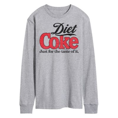 Diet Coke Men's Retro Logo Graphic Long Sleeve