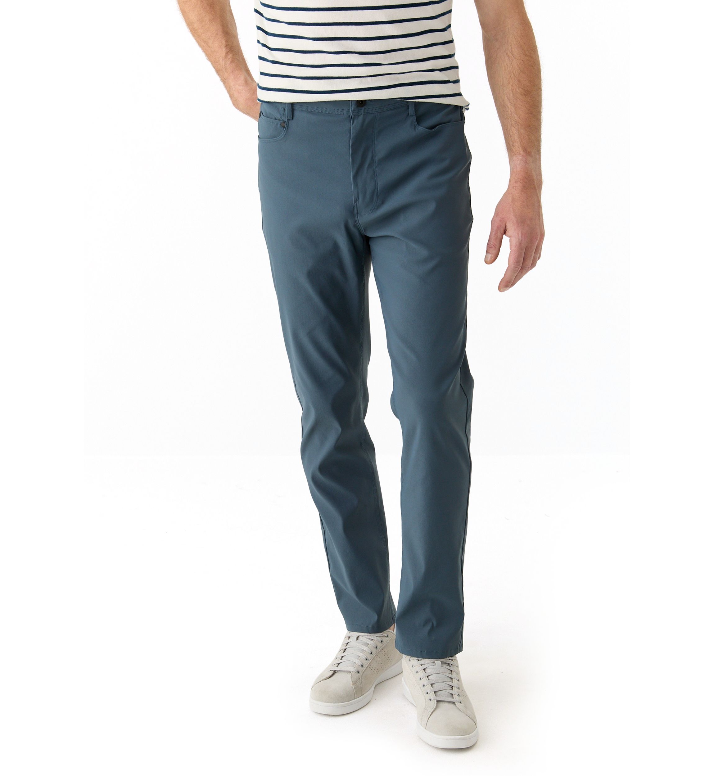 Solid Slim Pants 