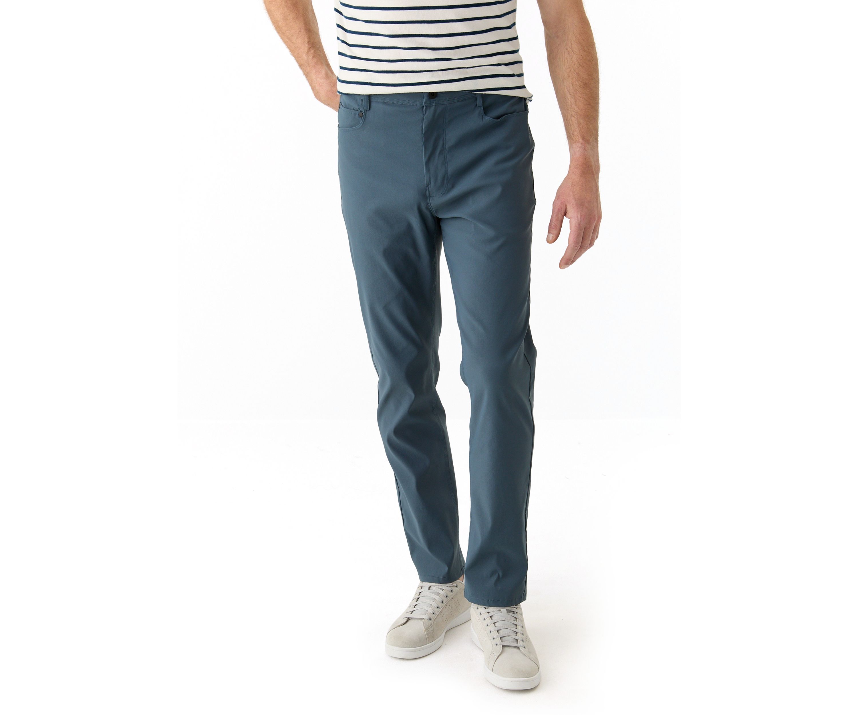 Solid Slim Pants 
