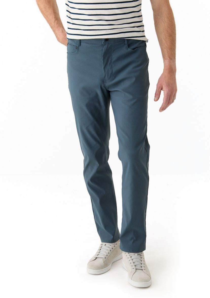 Solid Slim Pants 