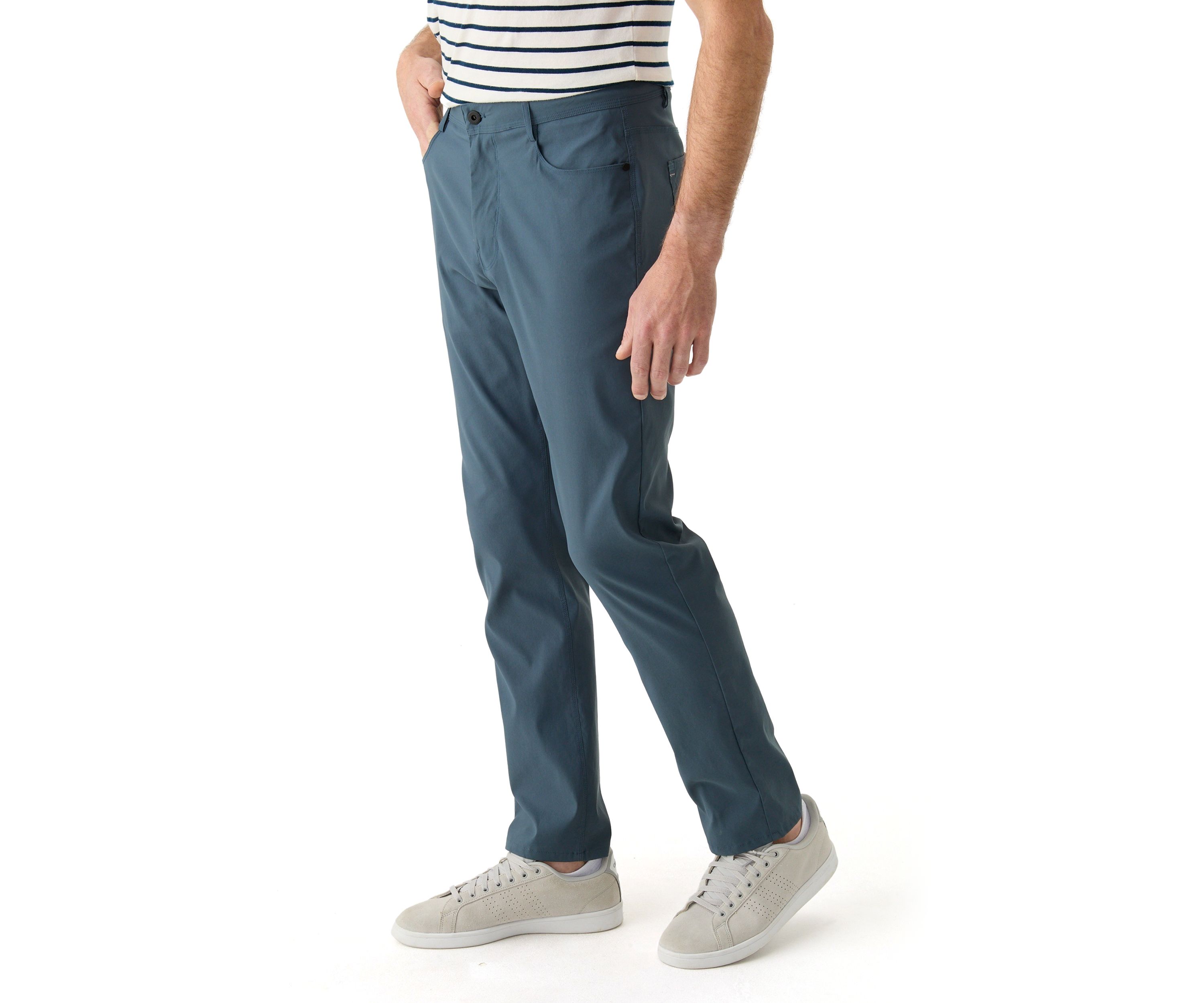 Solid Slim Pants 