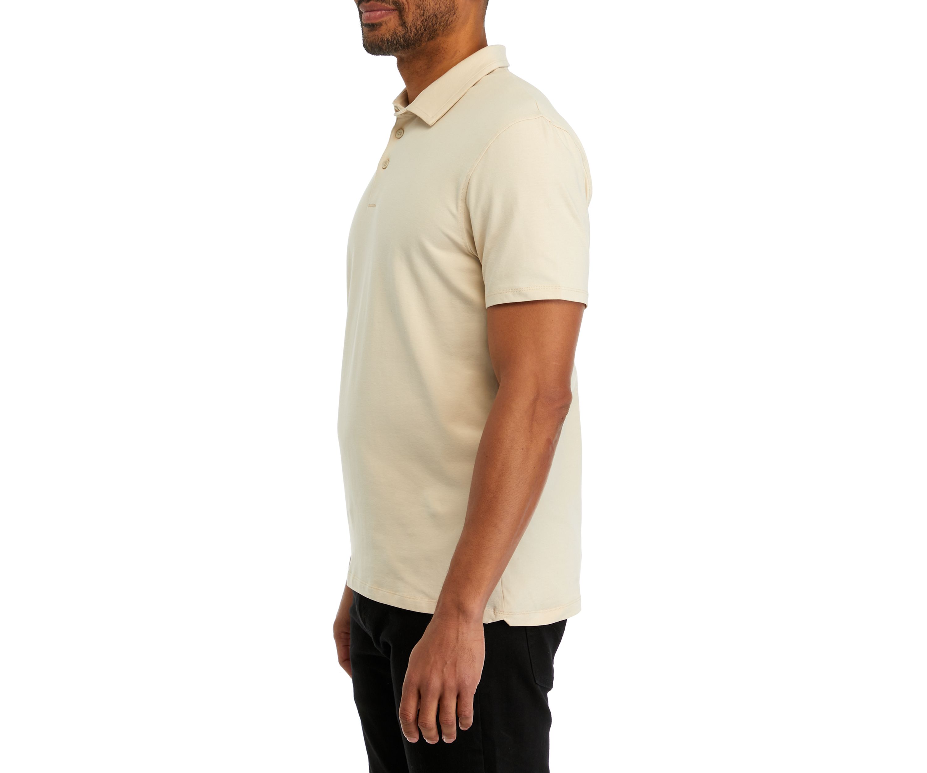 Mens Solid Classic Short Sleeve Polo Shirt