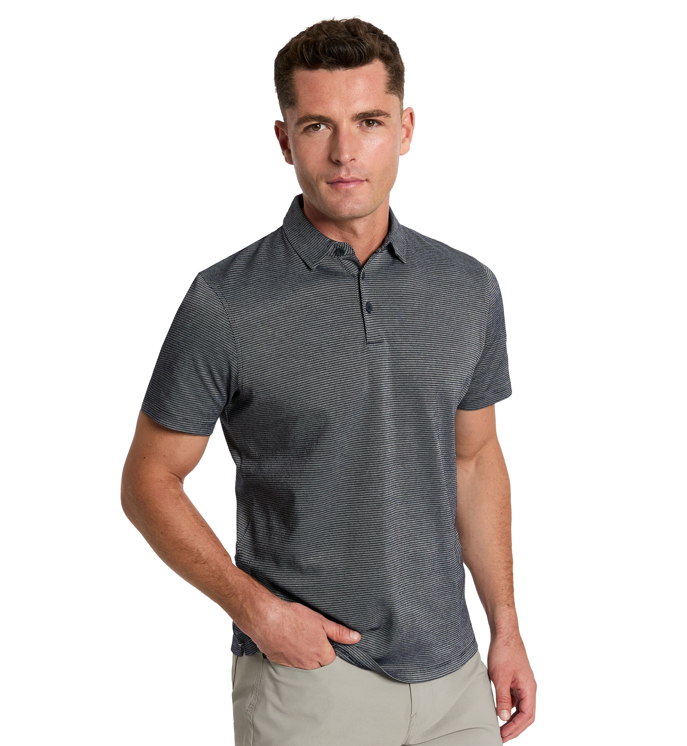 Navy Mix Classic Polo Shirt 