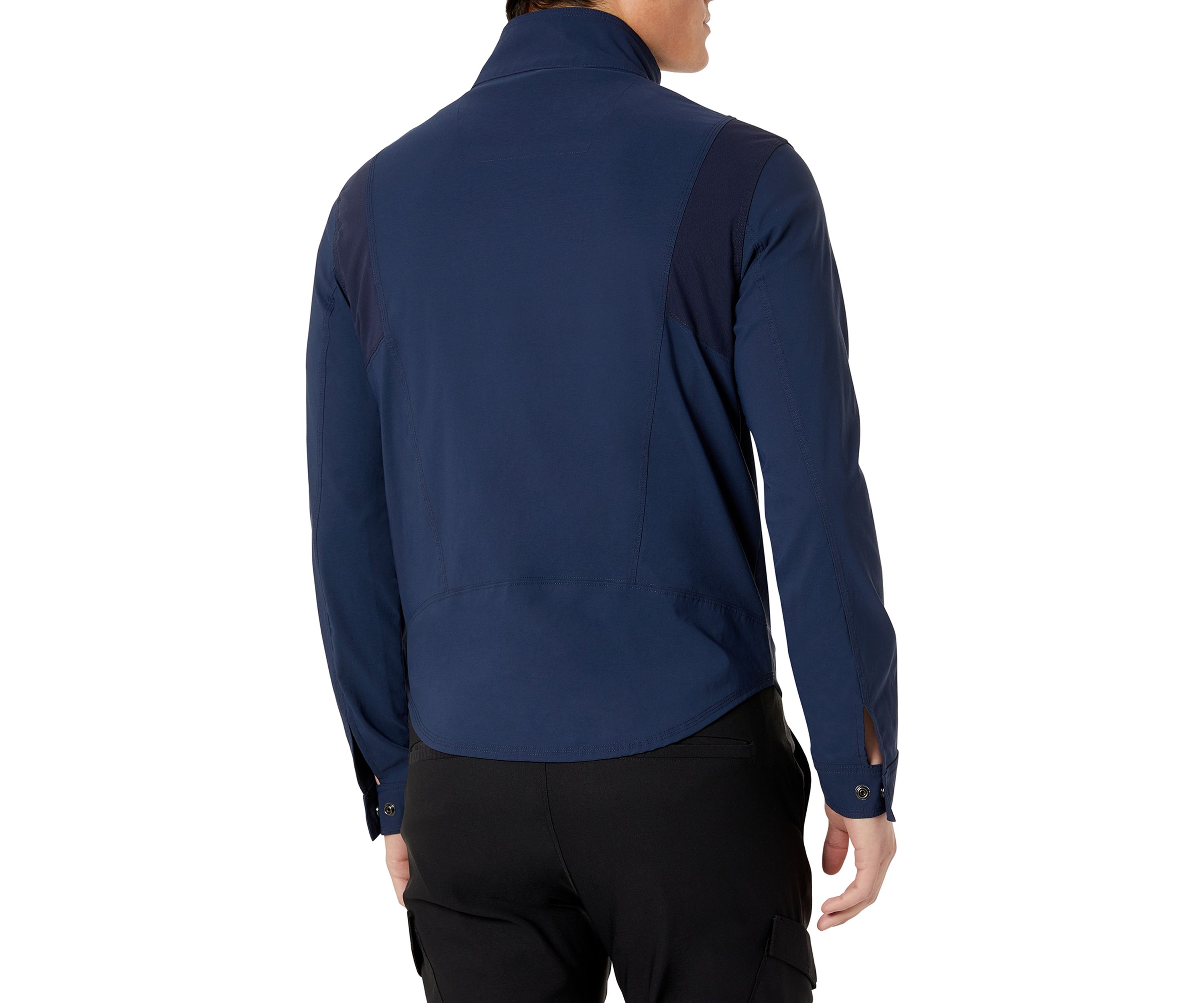Mens Zip Front Slim Fit Jacket