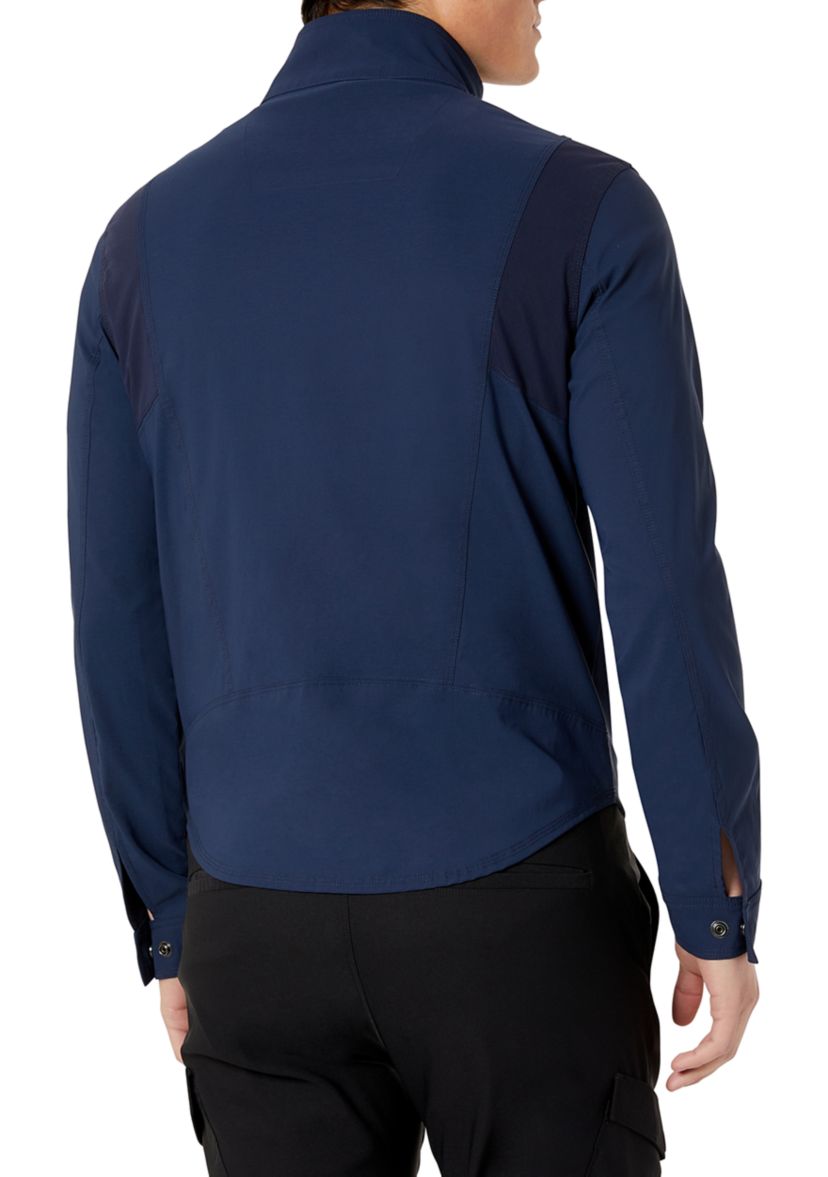 Mens Zip Front Slim Fit Jacket